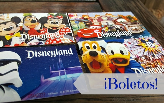 boletos para disneyland