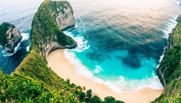 best beach in bali