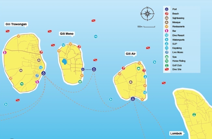 gili air to bali